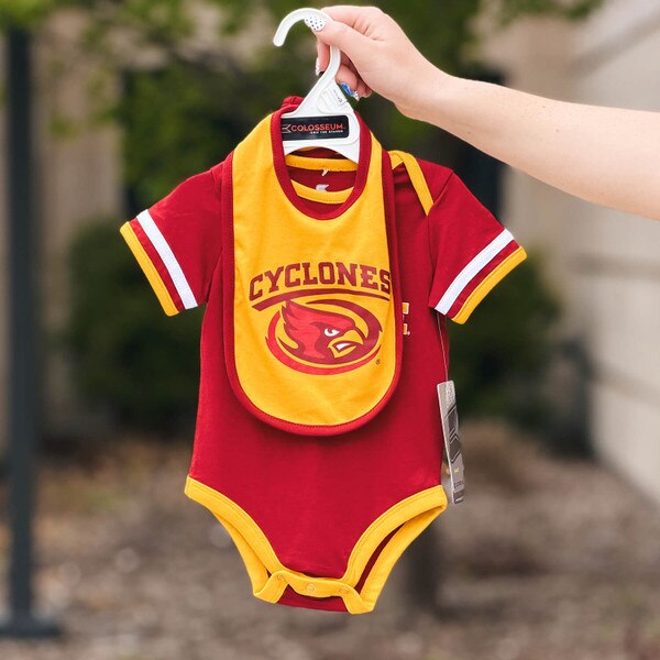 Colosseum Infant I-State Cardinal Onesie and Bib